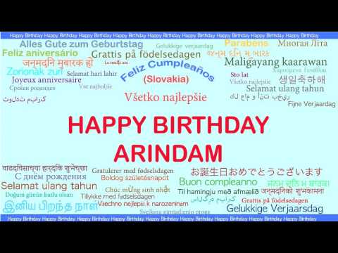 Arindam   Languages Idiomas - Happy Birthday