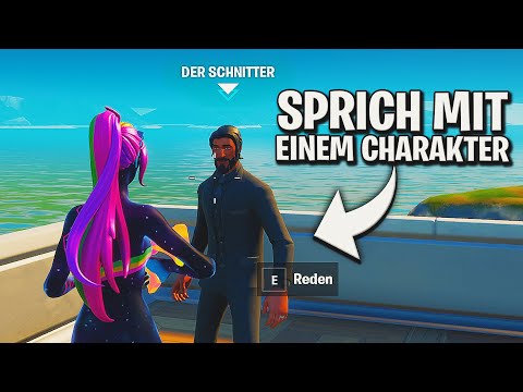 Sprich mit einem Charakter! 🗨 Alle 3 Orte (Fortnite Lexa Herausforderung Season 5)