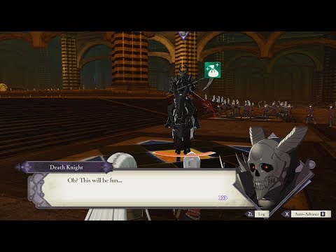 Fire Emblem: Three Houses - Edelgard Vs Death Knight Unique Dialogue At Holy Tomb