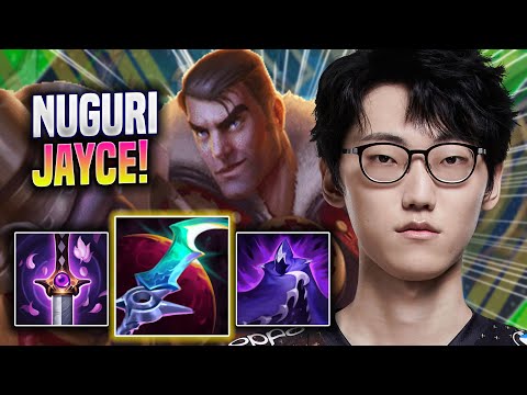 NUGURI IS A MONSTER WITH JAYCE! - DK Nuguri Plays Jayce TOP vs Gangplank! | Season 2022
