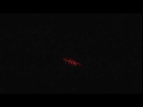 LC60095  6'' RED FALLING LEAVES