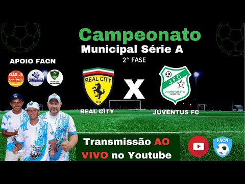 FUT10 FACN#300 CAMPEONATO MUNICIPAL SÉRIE A 2023 / 2°FASE / 1°RODADA ⚽ REAL CITY X JUVENTUS