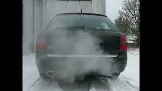 Video: Fox Edelstahl Duplex Sportauspuff-Komplettanlage ab Kat Audi A6 u. S6 quattro 4B Typ C5 Video: Fox Edelstahl Duplex Sportauspuff-Komplettanlage ab Kat Audi A6 u. S6 quattro 4B Typ C5