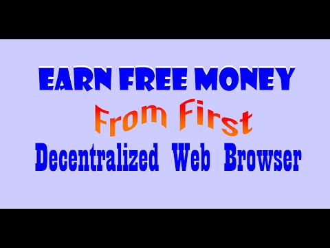 Decentralized blockchain backed web browser