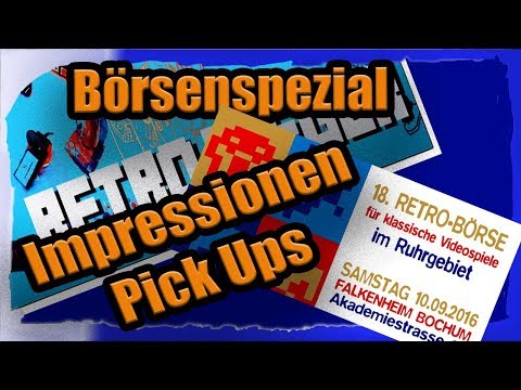 Retrobörse Bochum 10.09.2016 Impressionen + Pick Ups
