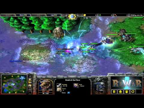 IAM.ZhouXixi(NE) vs afkwenhao(UD) - Game 3 - WarCraft 3 gameplay - RN461