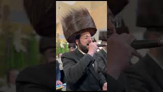 מוטי ויזל ומוטי רוזנפלד בחופה מרגשת של חתן יתום 🥹