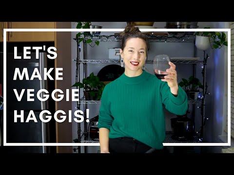 Vegetarian Haggis Recipe! (Vegan, Gluten-free, easy to make, delicious!)