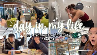 Day in my life as a Binghamton University student!