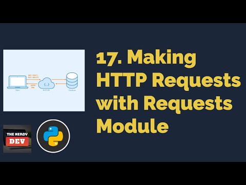 Making Http Requests With Requests Module Python Tutorials For Beginners