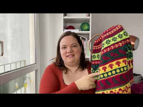 Strick- und Häkelpodcast 19 - Bücher, Colorwork und ein Großer Nautilus