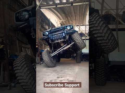 Jimny Suspension flex #jimny #jimny2023 #jimny4x4 #gypsy #marutisuzuki #thar  #tharlover #bolero