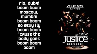 Justice Crew - Boom Boom (LYRICS)