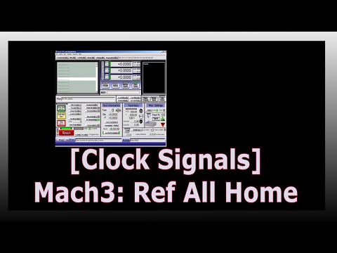 Mach3: Ref All Home Demo