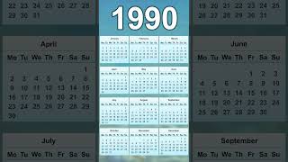 Download lagu 1990 Calendar mp3