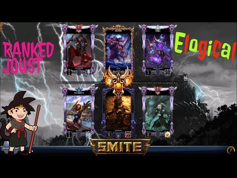 SMITE : HOU YI RANKED JOUST HIGH MASTERS/GM GAME " ANUBIS BEST COUNTER TO BARON?! " 🏹