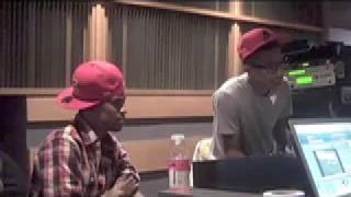 BEST OF BOTH OFFICES: BIG SEAN IN THE STUDIO W/ PHARRELL 1