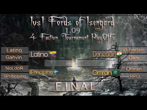 109 1v1 4 Faction Tournament Semi Final Dunedain vs Omran BO5