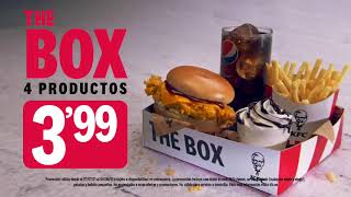 KFC 🙌The Box de 4 productos por 3,99 ha vuelto a KFC🙌 anuncio