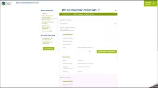 Espace client - Accueil connecté