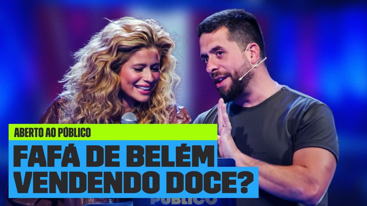 Isadora Cruz encontra FAFÁ DE BELÉM vendendo DOCE NA RUA? | Aberto ao Público | Multishow
