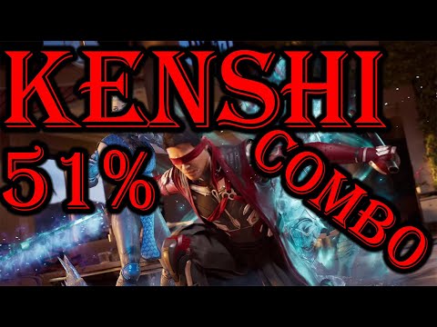 Kenshi Combo 51% Meterless Tutorial (NO KAMEO) | MK1