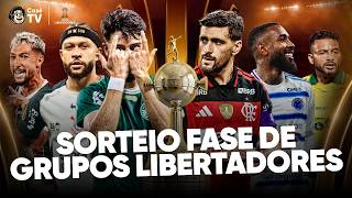 AO VIVO: SORTEIO DA FASE DE GRUPOS DA LIBERTADORES E SULA 2026