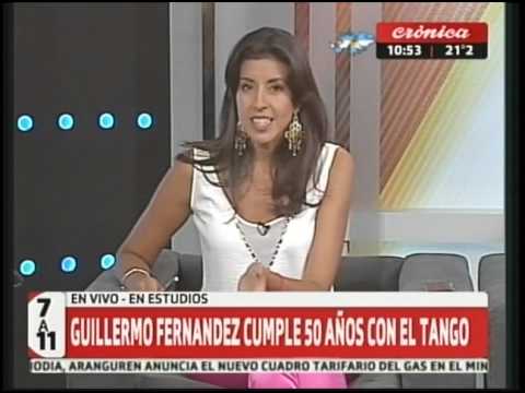 En nuestros estudios : Guillermo Fernandez cumple 50 años con el tango
