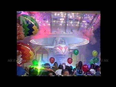 Beijos pras caravanas, marquinha e subida na nave - Xuxa Park 21/08/1999