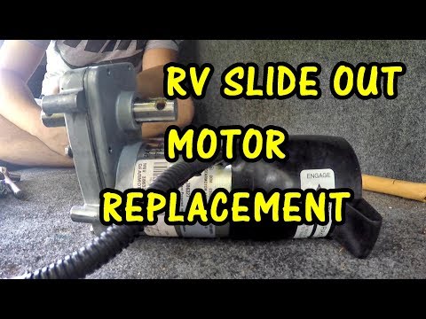 HOW TO REPLACE RV SLIDE OUT MOTOR | POWER GEAR - LIPPERT