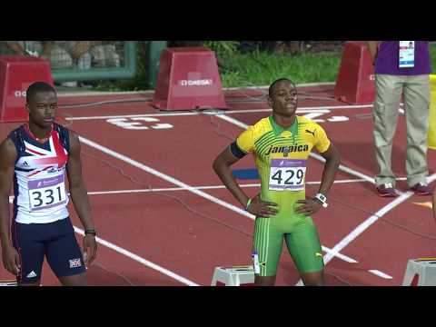 Men's 100m Final - Athletics - Singapore 2010 Youth Games