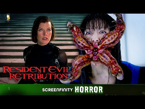 Zombie Outbreak In Downtown Tokyo | Resident Evil: Retribution (2012) | Screenfinity Horror