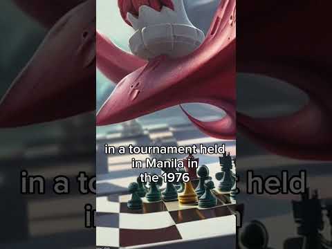 The First Asian Chess Grandmaster