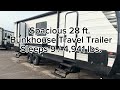 Check out this Video for a 2026 Keystone Hideout Sport 284BH(Stock #T7241205)  for sale by CampNorth RV. This unit is located in Schoolcraft, MI
