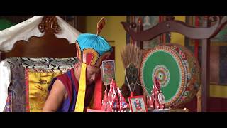 H.H 34th MENRI TRIZIN RINPOCHE VISIT TO SHENTEN DARGYE LING, FRANCE 2019