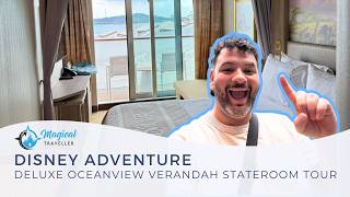 Disney Adventure Oceanview Verandah Cabin Tour | Lion King Stateroom 11562 (Honest Review)