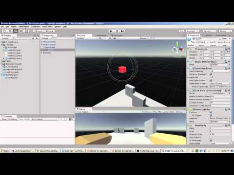 GitHub - 9-zzz/LowPolyLaserBeam: Unity project for simple cool laser ...