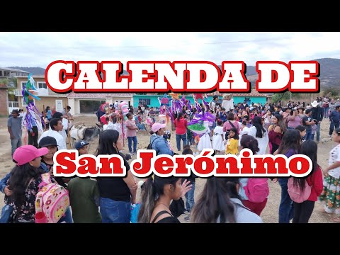 Calenda en San Jerónimo SIlacayoapilla Huajuapan Oaxaca 2024