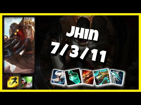Jhin vs Ezreal OCE Challenger BOT (7/3/11) - v11.2