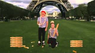Jedward Celebrity Juice French Stick Bashing Challenge 22.09.11 - YouTube