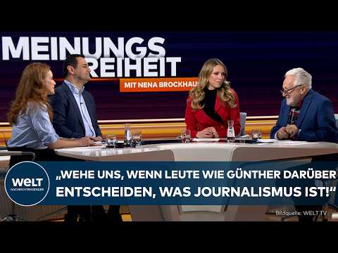 DANIEL GÜNTHER: „Er muss weg!“ – Debatte über Pressefreiheit I MEINUNGSFREIHEIT GANZE SENDUNG