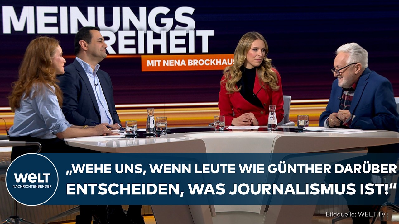 DANIEL GÜNTHER: „Er muss weg!“ – Debatte über Pressefreiheit I MEINUNGSFREIHEIT GANZE SENDUNG
