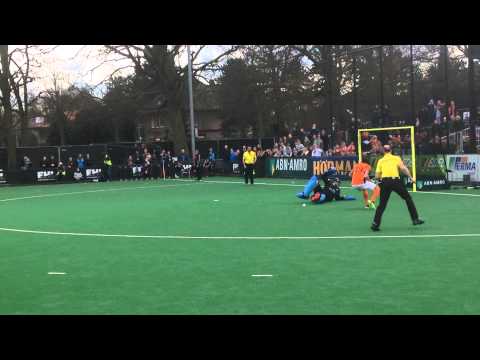 2015 final EHL last shootout for the win ! Hamburg - oranje zwart