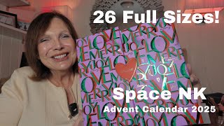 Space NK Advent Calendar 2025 Unboxing | 35 Products, 26 FULL SIZE!