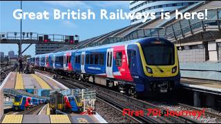 Download lagu Great British Railways is here! SWR 701006 at Waterloo (New GBR Livery   Nationalization Explained) mp3