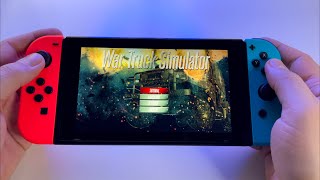 War truck simulator | Nintendo Switch handheld gameplay