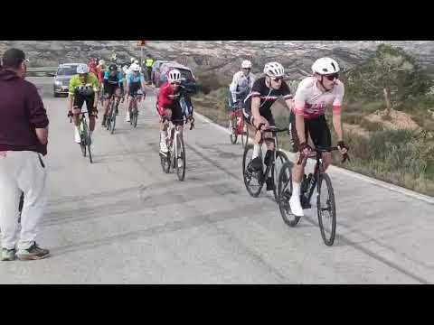 Interclub Cartagena Cabezo de la Plata climb, everything broken in stage 1 Pozo Aledo