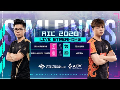 Semi Finals AIC 2020 Day 1 - Garena AOV Indonesia