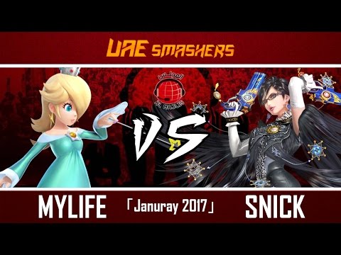 SSB4 Jan 2017: MyLiFe (Rosalina) vs Snick (Bayonetta) - LR8
