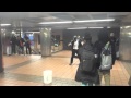 Michael Jackson In The New York Subway Station